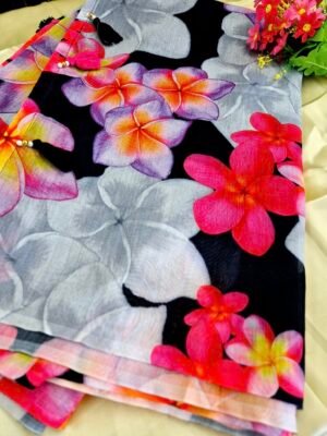 Digital Printed Saree